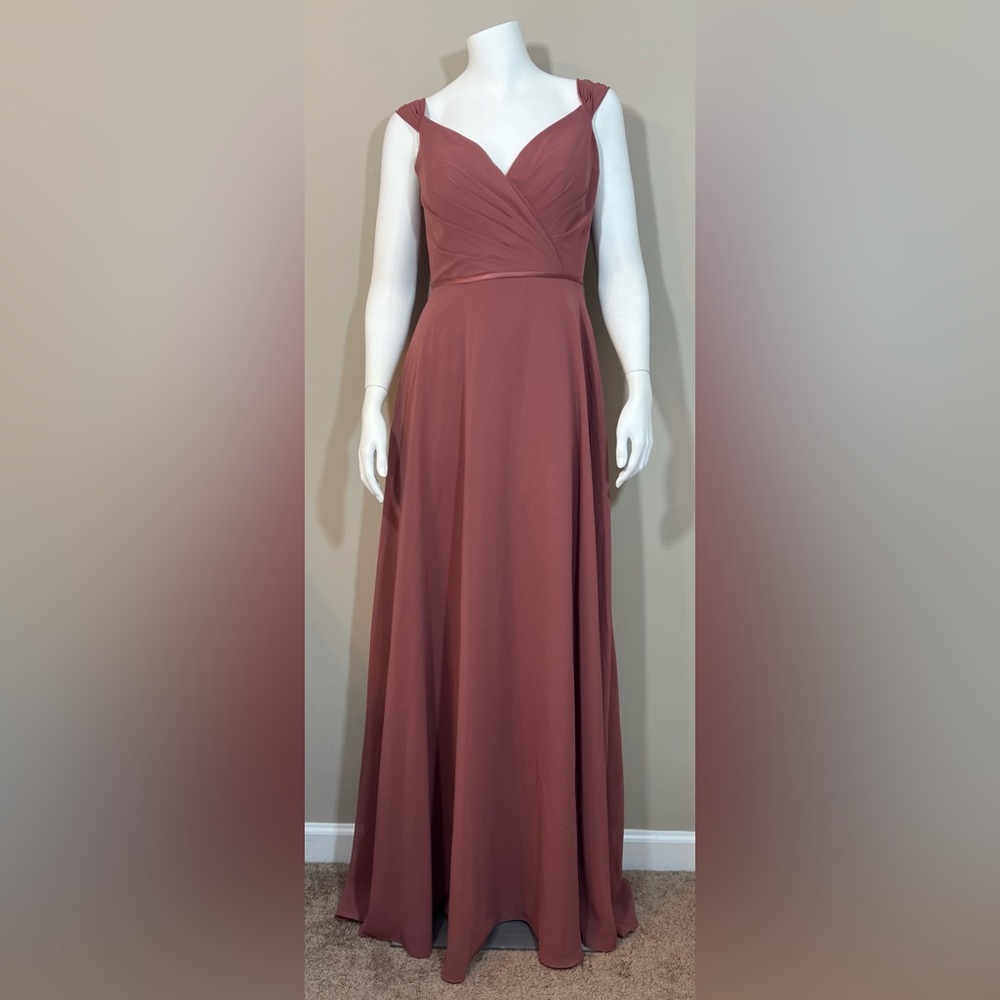 NWOT Vow’d Rust Bridesmaid Dress